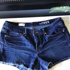 Gap 1969 Frayed Shorts